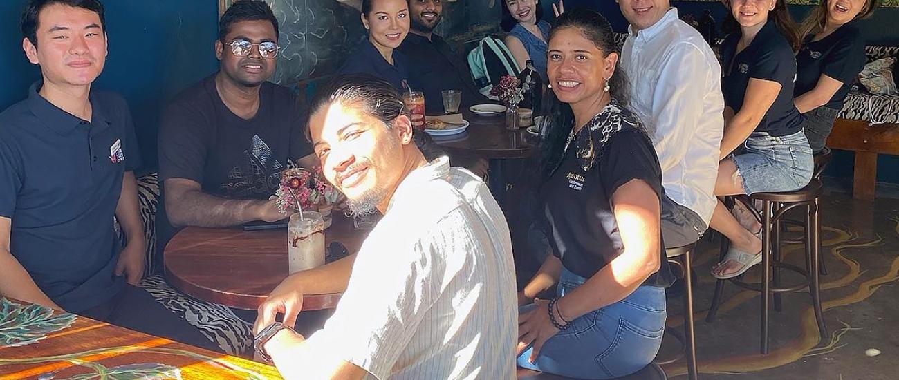 Student ambassadors meet up